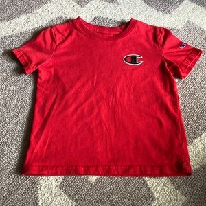 Red Champion t-shirt